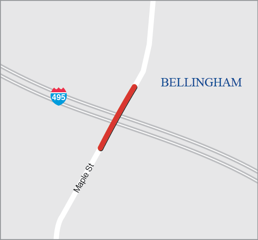 Bellingham: Bridge Replacement, B-06-022, Maple Street over Interstate 495 